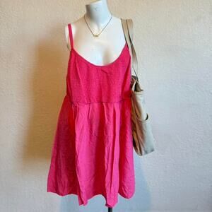 Cutesy pink tank top nwt